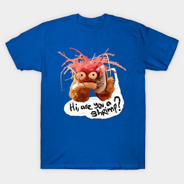 Hi, are you a shrimp? T-Shirt by figue